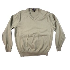 Jos A Banks Signature Collection Men's 2XL Sage Green V-Neck Pima Cot SEE DESC